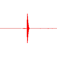 A sound effect of a popping noise
